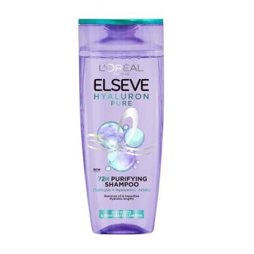 Loreal Paris Elseve Hyaluron Pure Шампоан за дехидратирана коса, която се омазнява бързо x250 мл