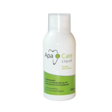 ApaCare Антибактериален балсам за устна кухина с течен зъбен емайл х200 мл