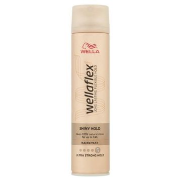 Wellaflex Shiny Hold 5 Лак за коса за блясък с много силна фиксация х250 мл