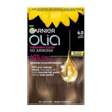 Garnier Olia Безамонячна боя за коса, 6.0 Light Brown