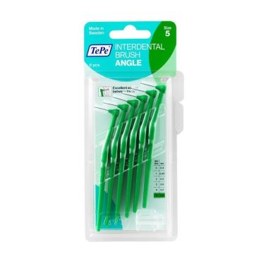 TePe Interdental Brush Angle Интердентални четки, размер 0,8мм x 6 броя
