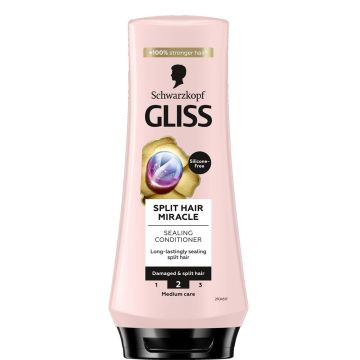 Gliss Split Ends Miracle Балсам за увредена коса и цъфтящи краища x200 мл