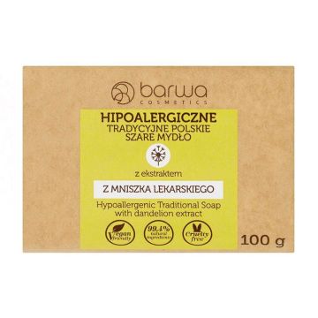 Barwa Hypoallergenic Натурален хипоалергенен сапун с екстракт от глухарче x100 грама