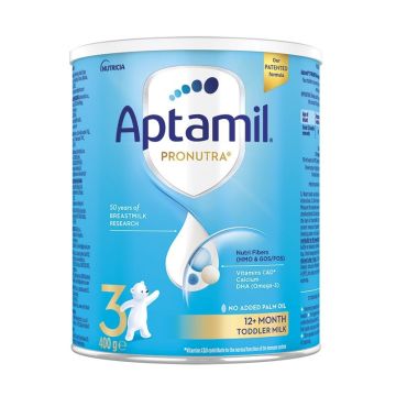 Aptamil 3 Pronutra Мляко за малки деца след 12-месечна възраст x400 грама