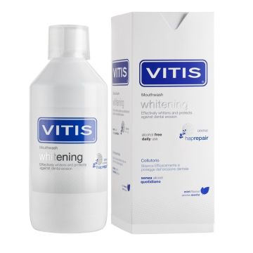 Vitis Whitening Избелваща вода за уста x500 мл Dentaid