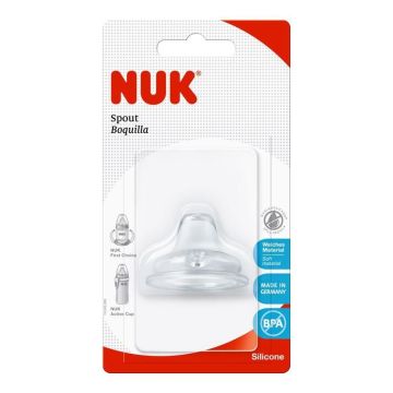 Nuk Spout Силиконов накрайник за сок за деца от 6 месечна възраст х1 брой
