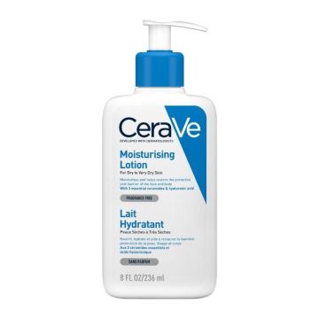 CeraVe Хидратиращ лосион за суха и много суха кожа х236 мл