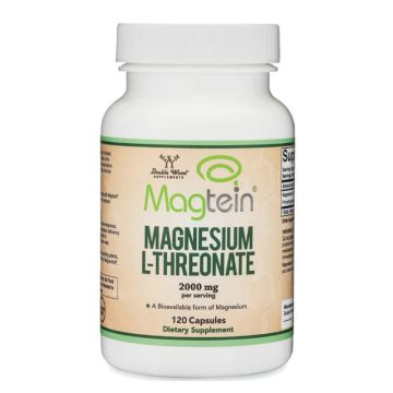 Magtein Магнезий Л-треонат за нервната система и мозъчната функция х120 капсули Double Wood