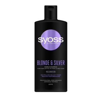 Syoss Blonde & Silver Шампоан за руса и сива коса x440 мл