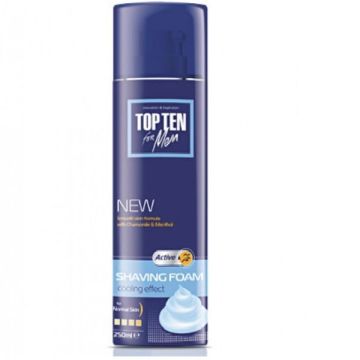 Top Ten for Men Extra Active Пяна за бръснене за мъже x250 мл