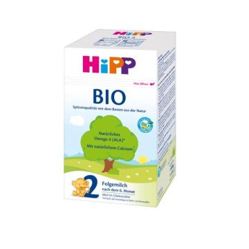 Hipp 2 Bio Преходно мляко за кърмачета след 6-ия месец x600 грама