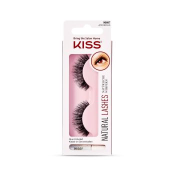 Kiss Natural Lashes Amorous Изкуствени мигли от естествен косъм