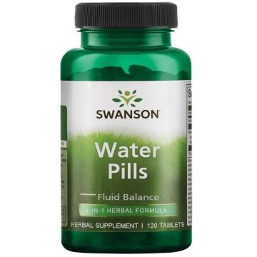 Water Pills срещу задържане на течности х120 таблетки Swanson