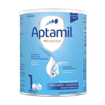 Aptamil 1 Pronutra Мляко за кърмачета от раждането до 6 месечна възраст x400 грама