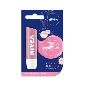 Nivea Pearly Shine Балсам за устни