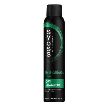 Syoss Anti-Grease Сух шампоан за склонна към омазняване коса х200 мл