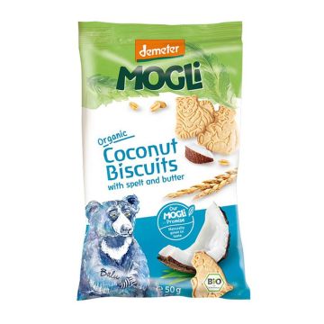 Demeter Mogli Кокосови бисквити със спелта и масло x50 грама