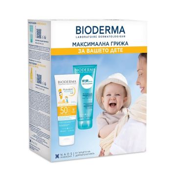 Bioderma Photoderm Слънцезащитен комплект Максимална грижа за вашето дете