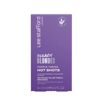 Lee Stafford Bleach Blondes Балсам за руса коса неутрализиращ жълтеникавите оттенъци 4х15 мл