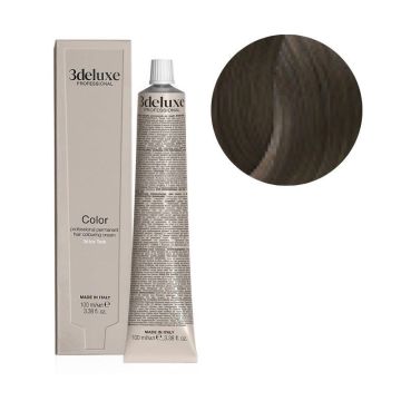 3Deluxe Colour Трайна боя за коса с арганово масло и екстракт от невен, цвят 7.8