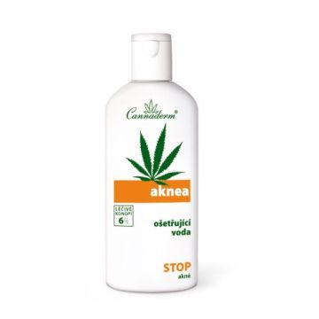 Cannaderm Aknea Третиращ лосион за лице против акне с коноп x200 мл