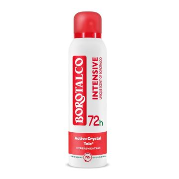 Borotalco Intensive Део спрей против изпотяване 72h x150 мл