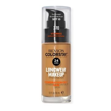 Revlon Colorstay Фон дьо тен за комбинирана и мазна кожа SPF15 x30 мл, 370 Toast
