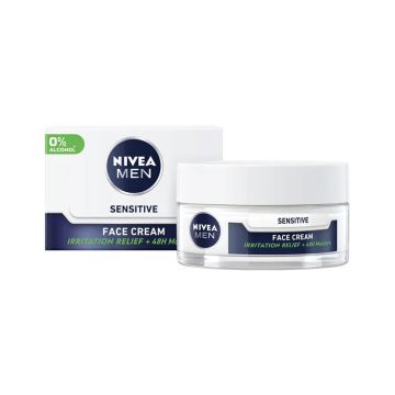Nivea Men Sensitive Крем за лице за мъже за чувствителна кожа x50 мл