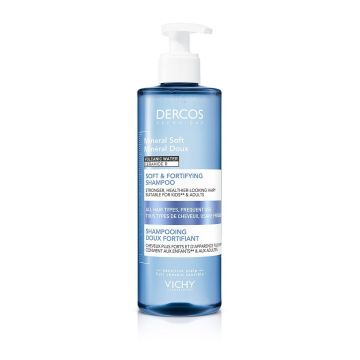 Vichy Dercos Mineral Soft Укрепващ шампоан за коса х400 мл