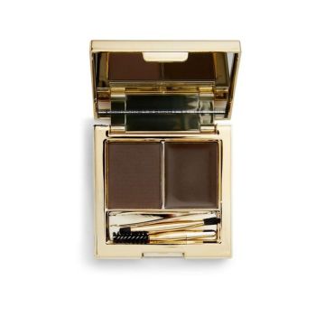 Revolution Комплект за вежди Ultimate Brow Sculpt,  Medium Brown