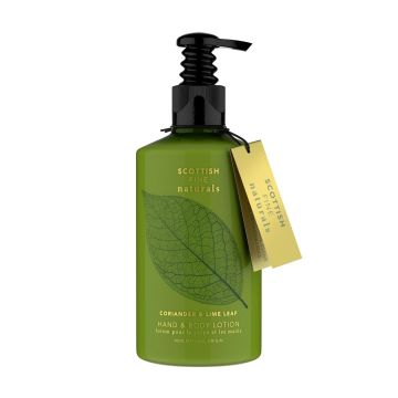 Scottish Fine Soaps Naturals Лосион за тяло и ръце Кориандър и Лайм x300 мл