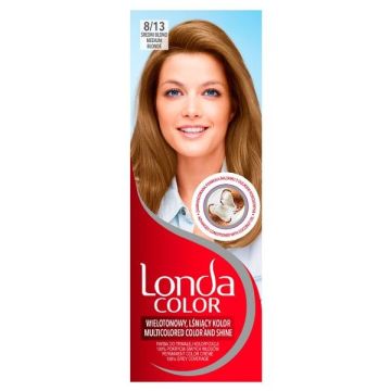 Londa Color Перманентна крем-боя за коса, 8/13 Средно рус