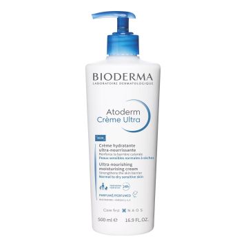 Bioderma Atoderm Хидратиращ крем за нормална до суха кожа, с аромат х500 мл