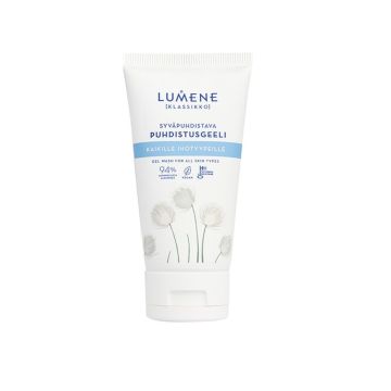 Lumene Klassikko Дълбоко почистващ гел за лице с арктически памук х150 мл