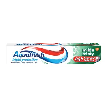 Aquafresh Triple Protection Mild & Minty Паста за Зъби x75 мл
