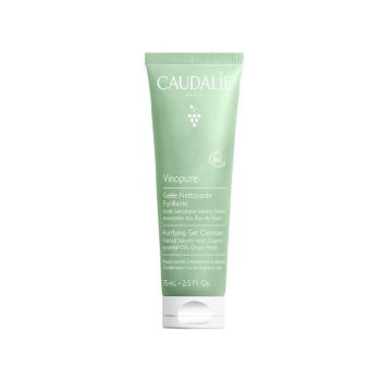 Caudalie Vinopure Почистващ матиращ гел за лице за мазна кожа склонна към несъвършенства х75 мл