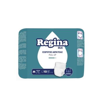 Regina Silk Памперси за възрастни с наличие на инконтиненция, тип "гащи" М х10 броя