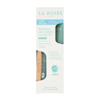 La Rosee Дуо Био паста и четка за зъби