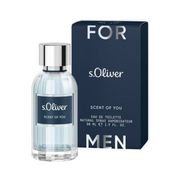 s.Oliver Scent Of You Тоалетна вода за мъже x50 мл