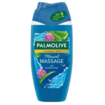 Palmolive Wellness Massage Душ гел за тяло с морска сол, екстракт от алое и етерични масла x250 мл