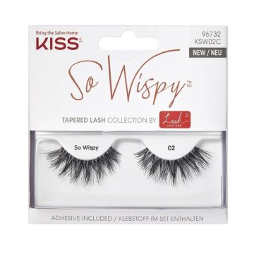 Kiss Lash Couture So Wispy Изкуствени мигли х1 брой, KSW02C