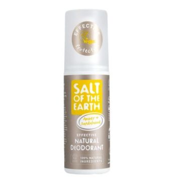 Salt of the Earth Amber Sandalwood Кристален део-спрей против изпотяване x100 мл