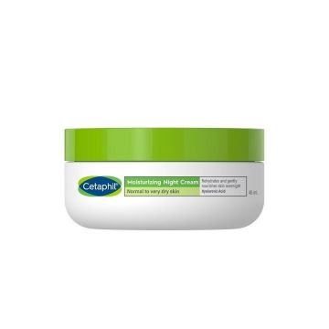 Cetaphil Хидратиращ нощен крем за нормална до много суха кожа x48 мл