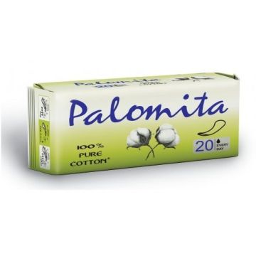 Palomita Pure Cotton Ежедневни дамски превръзки от естествен памук х20 броя
