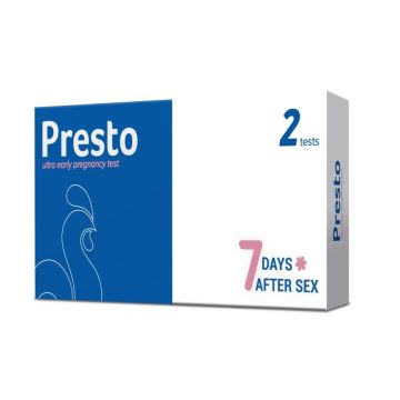 Presto Тест за установяване на ранна бременност х2 броя