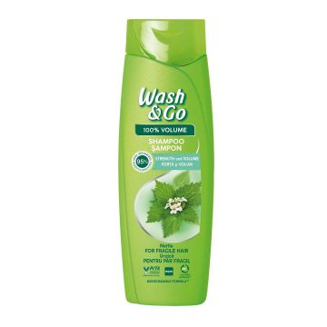 Wash & Go Шампоан за мъже с екстракт от мента x360 мл