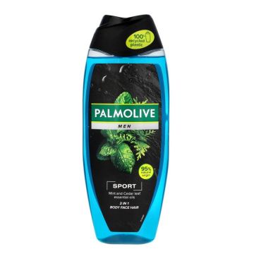 Palmolive Men Sport 3в1 Почистващ гел за тяло, лице и коса за мъже х500 мл