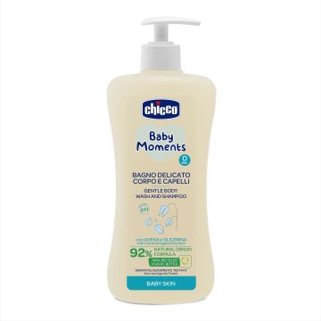 Chicco Бебешки шампоан за коса и тяло x500 мл