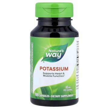 Калий 99 мг х100 капсули Nature’s Way