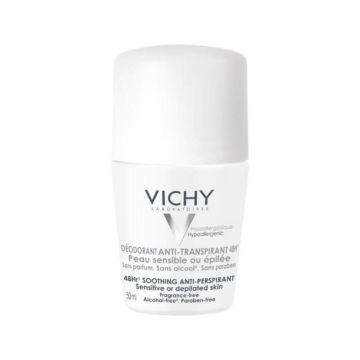 Vichy Рол-он дезодорант против изпотяване без парфюм 48ч x50г